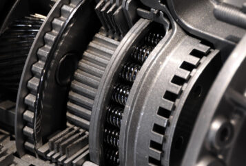 An automatic transmission for a car.